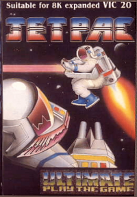 Jetpac Vic-20 US box art